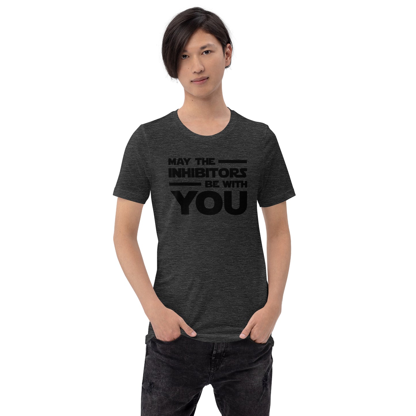 May The Inhibitors Be With You Unisex Short Sleeve T-shirt