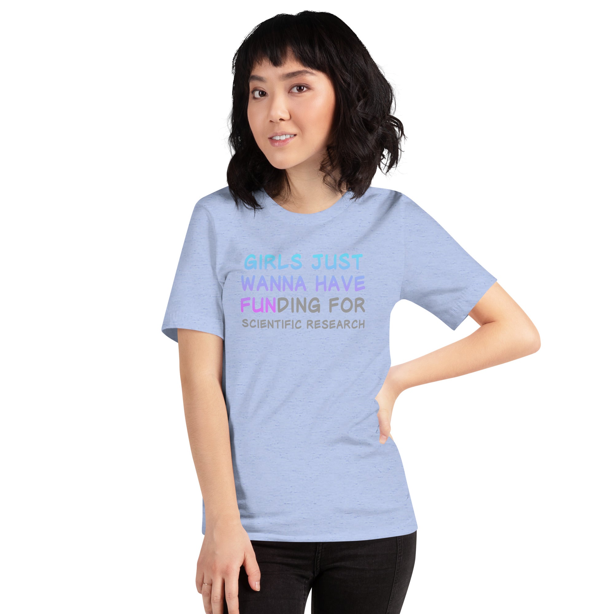 Girls Just Wanna Have FUNding Unisex Short Sleeve T Shirt RETpositive