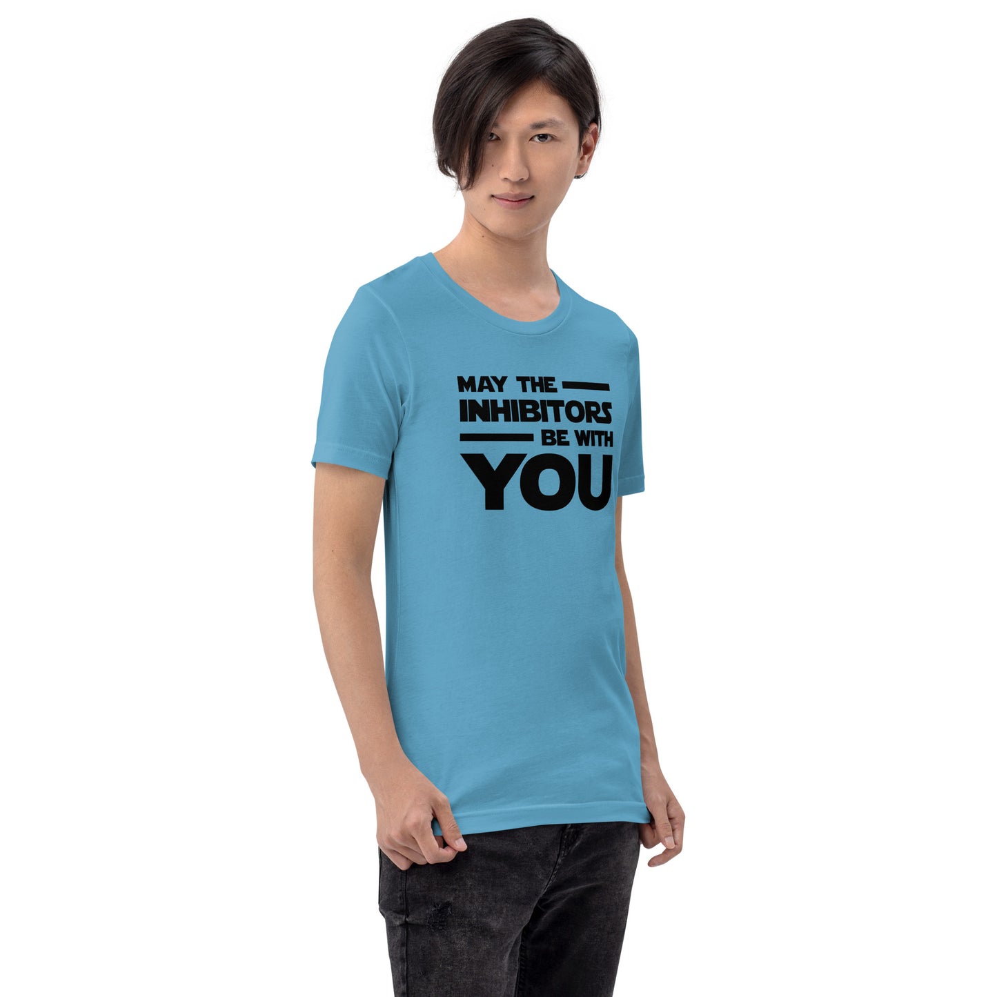 May The Inhibitors Be With You Unisex Short Sleeve T-shirt