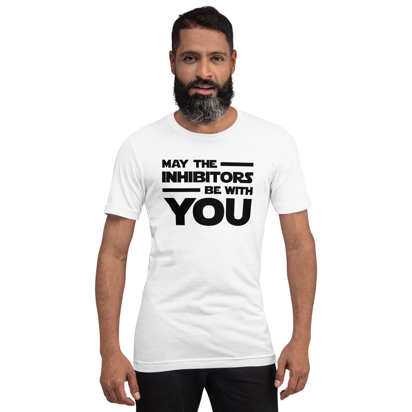 May The Inhibitors Be With You Unisex Short Sleeve T-shirt