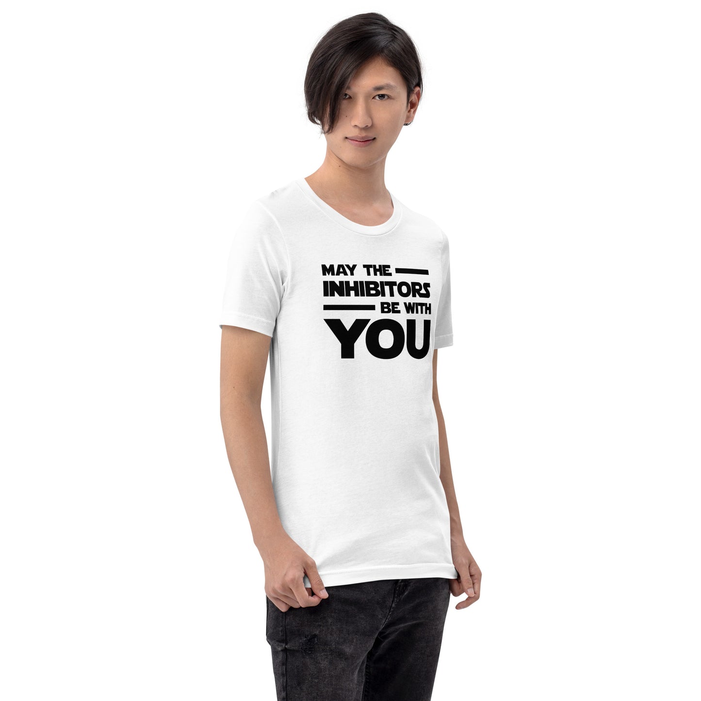 May The Inhibitors Be With You Unisex Short Sleeve T-shirt